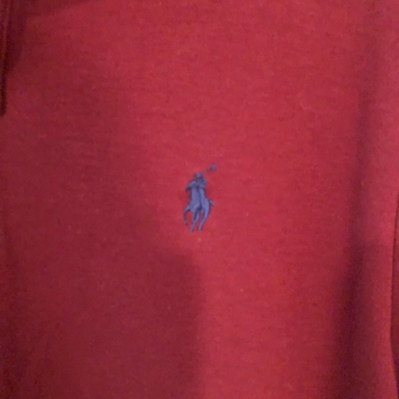 Ralph Lauren Maroon Burgundy Polo - Picture 2 of 4